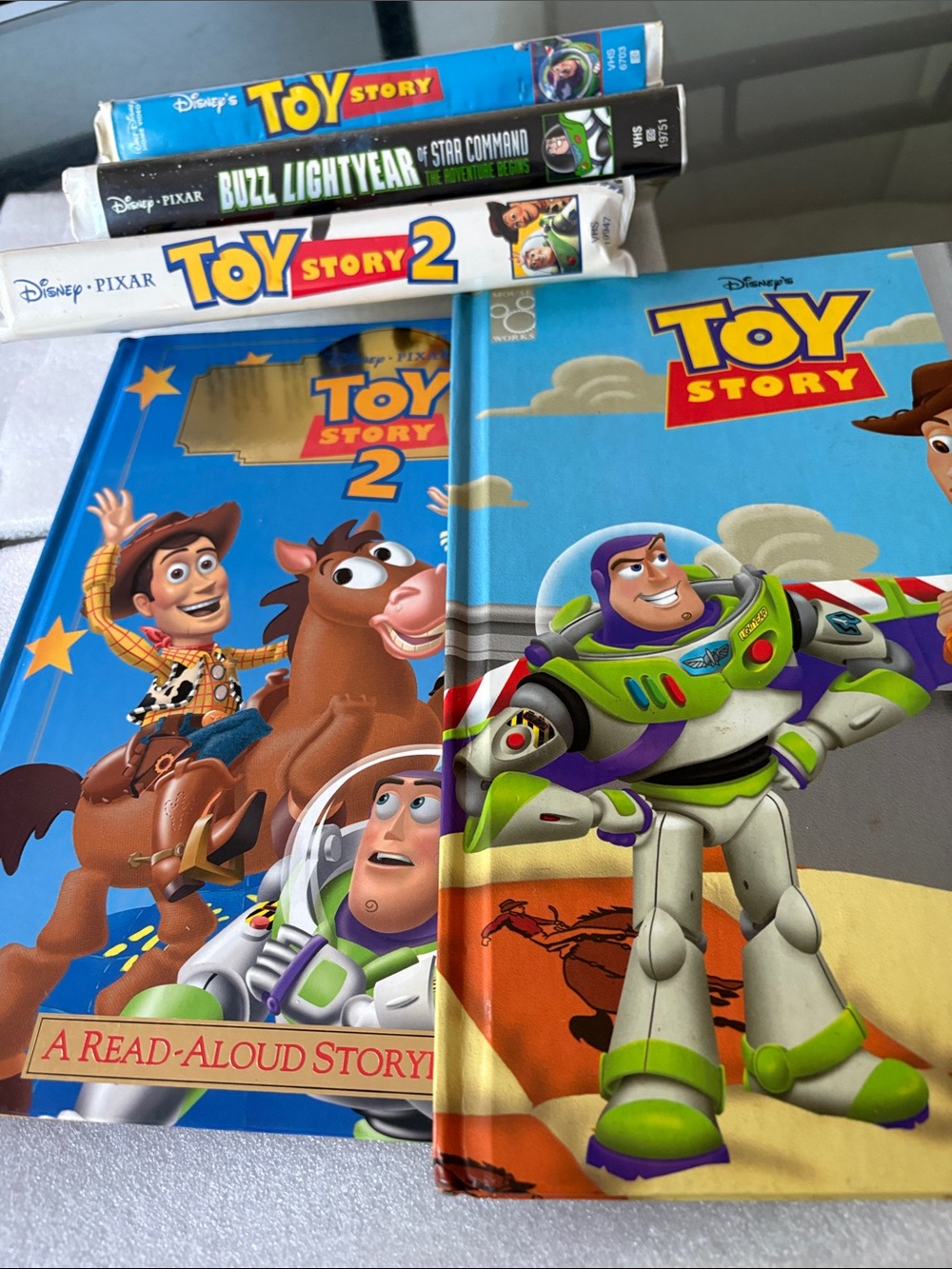 Disney Toy Story Read-Aloud Book Set - Blue & Green Covers